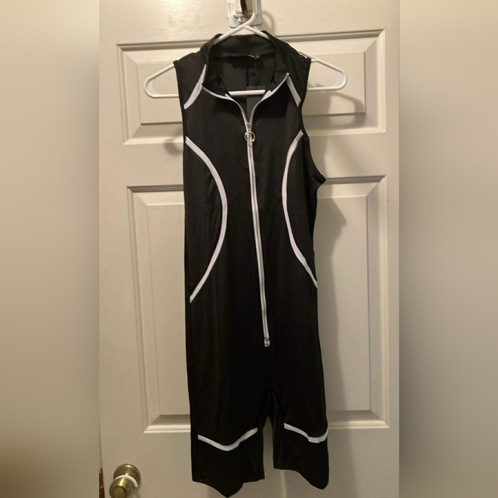 Men's Incerun 2023 Body Romper Patchwork Sleeveless Small